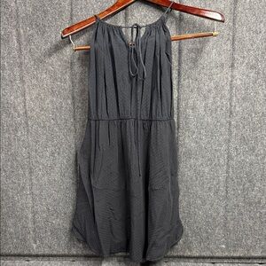 Free People Black Backless Dress